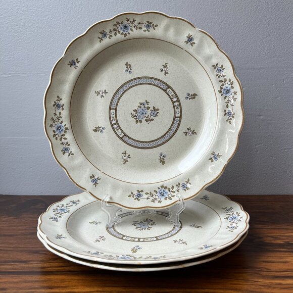 Royal Doulton 3 Dinner Plates 10.5" Lambethare Dorset LS1049 England 1983 - Picture 2 of 10